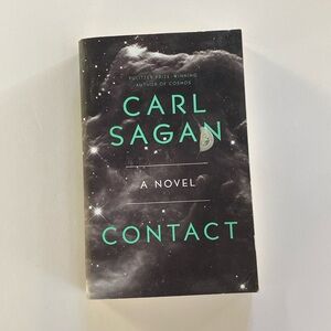 Carl Sagan -contact like new!!  Book!